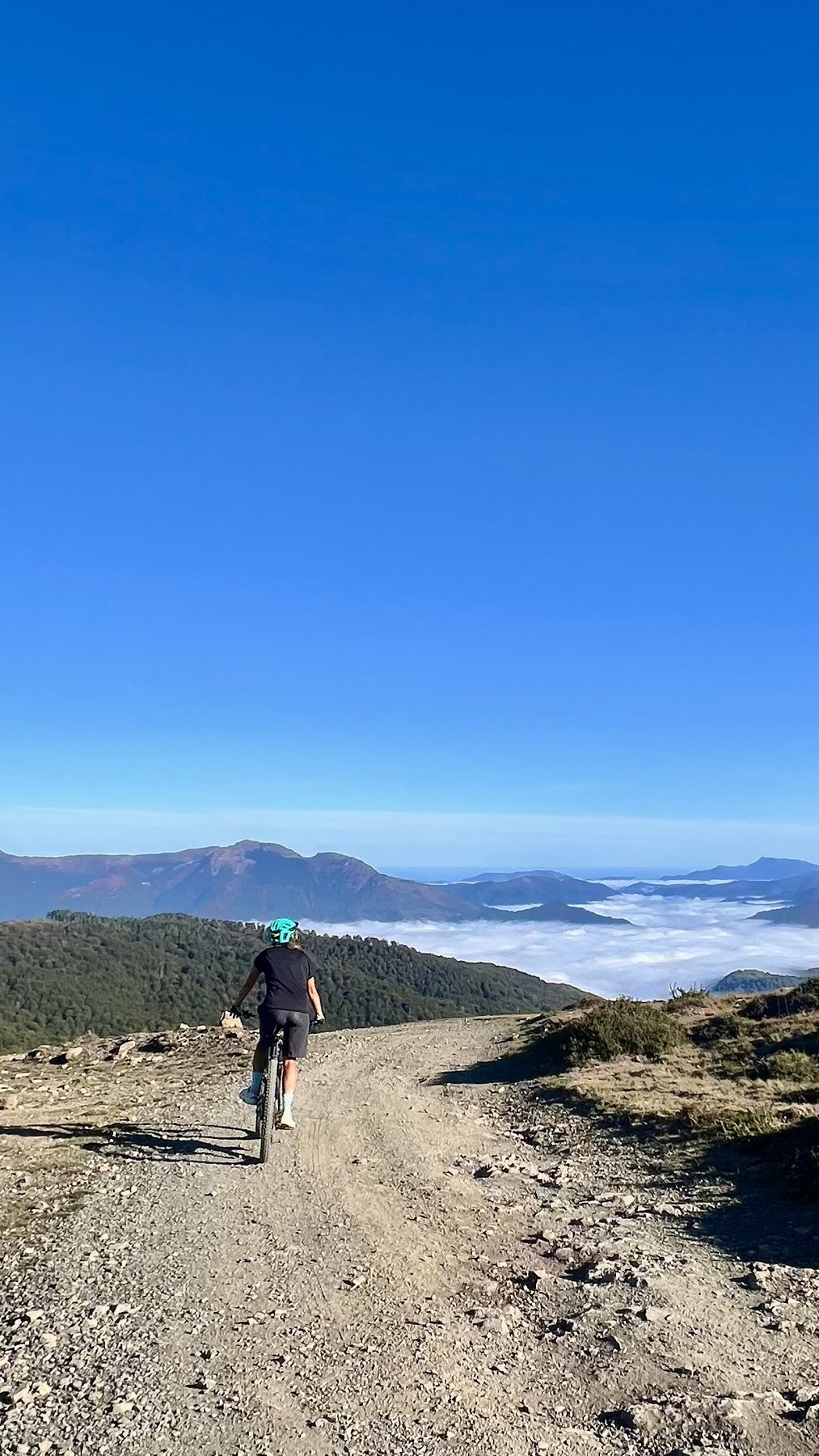 Sortie VTT dans les montagnes basques